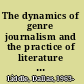 The dynamics of genre journalism and the practice of literature in mid-Victorian Britain /