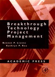 Breakthrough technology project management /