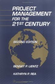 Project management for the 21st century /