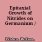 Epitaxial Growth of Nitrides on Germanium /