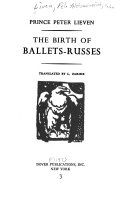 The birth of Ballets-russes /