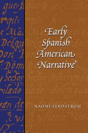 Early Spanish American narrative /