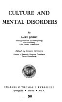 Culture and mental disorders /