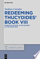 Redeeming Thucydides'. narrative artistry in the account of the Ionian war /