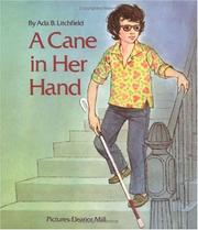 A cane in her hand /