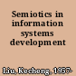 Semiotics in information systems development