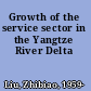 Growth of the service sector in the Yangtze River Delta