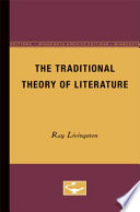 The traditional theory of literature