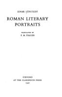 Roman literary portraits /