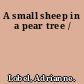 A small sheep in a pear tree /