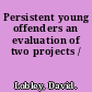 Persistent young offenders an evaluation of two projects /