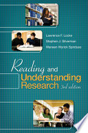 Reading and understanding research /