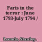 Paris in the terror : June 1793-July 1794 /