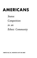 Polish Americans : status competition in an ethnic community /