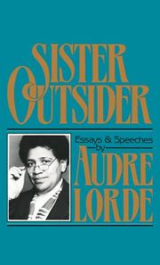 Sister outsider : essays and speeches /