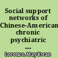 Social support networks of Chinese-American chronic psychiatric patients /