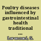 Poultry diseases influenced by gastrointestinal health traditional treatments and innovative solutions /