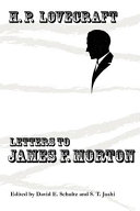 Letters to James F. Morton /