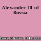 Alexander III of Russia