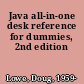 Java all-in-one desk reference for dummies, 2nd edition