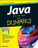 Java all-in-one for dummies, 4th edition