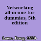 Networking all-in-one for dummies, 5th edition