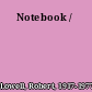 Notebook /
