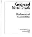 Creative and mental growth /