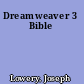 Dreamweaver 3 Bible