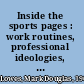 Inside the sports pages : work routines, professional ideologies, and the manufacture of sports news /