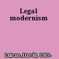 Legal modernism