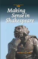 Making sense in Shakespeare