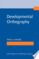 Developmental orthography