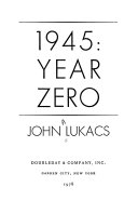 1945, year zero /