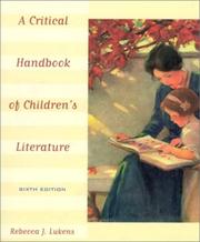 A critical handbook of children's literature /