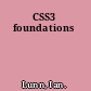 CSS3 foundations