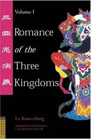 Romance of the three kingdoms /