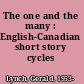 The one and the many : English-Canadian short story cycles /