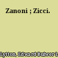 Zanoni ; Zicci.