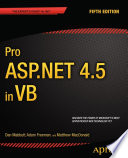 Pro ASP.NET 4.5 in VB, fifth edition