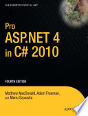 Pro ASP.NET 4 in C# 2010, fourth edition