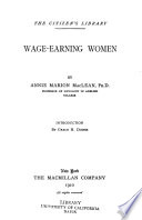 Wage-earning women /