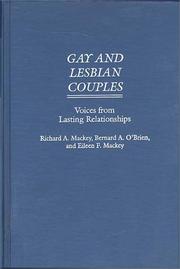 Gay and lesbian couples : voices from lasting relationships /