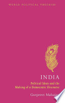 India : political ideas and the making of a democractic discourse /