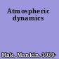 Atmospheric dynamics