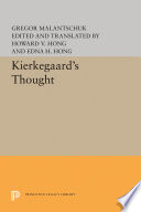 Kierkegaard's thought /