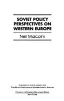 Soviet policy perspectives on western Europe /