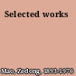 Selected works