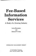 Fee-based information services : a study of a growing industry /