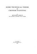 Some technical terms of Chinese painting /